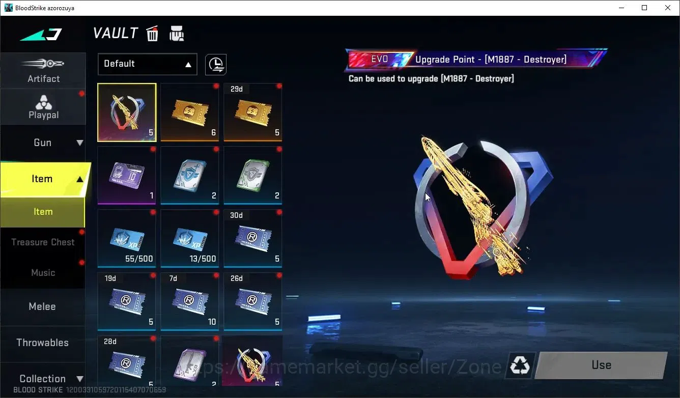 Blood Strike Accounts Asia|1 Eternal Gun : AUG - Empyrean|1 OPM Collab|3 image 4