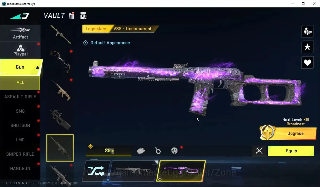 Blood Strike Accounts Asia|1 Eternal Gun : AUG - Empyrean|1 OPM Collab|3 image 5