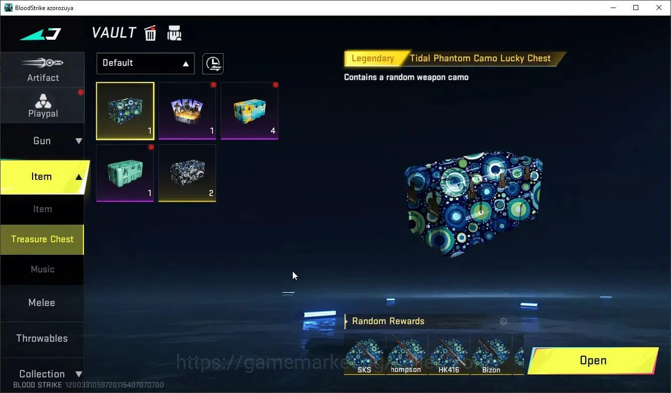 Blood Strike Accounts Asia|1 Eternal Gun : AUG - Empyrean|1 OPM Collab|3 image 6