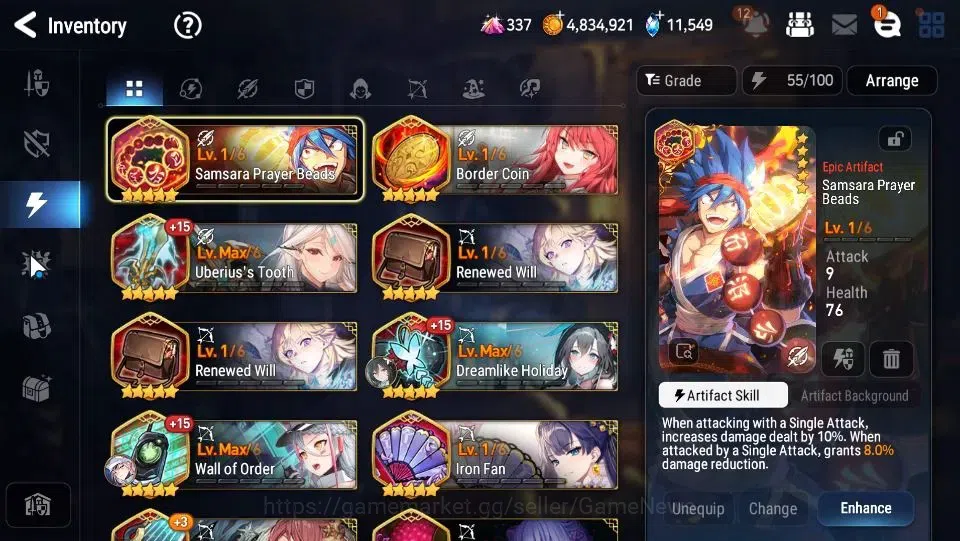Epic Seven Accounts GLOBAL|UnVerif|6 ML(LOTScales,BArunka,NM Luna,TA C image 20