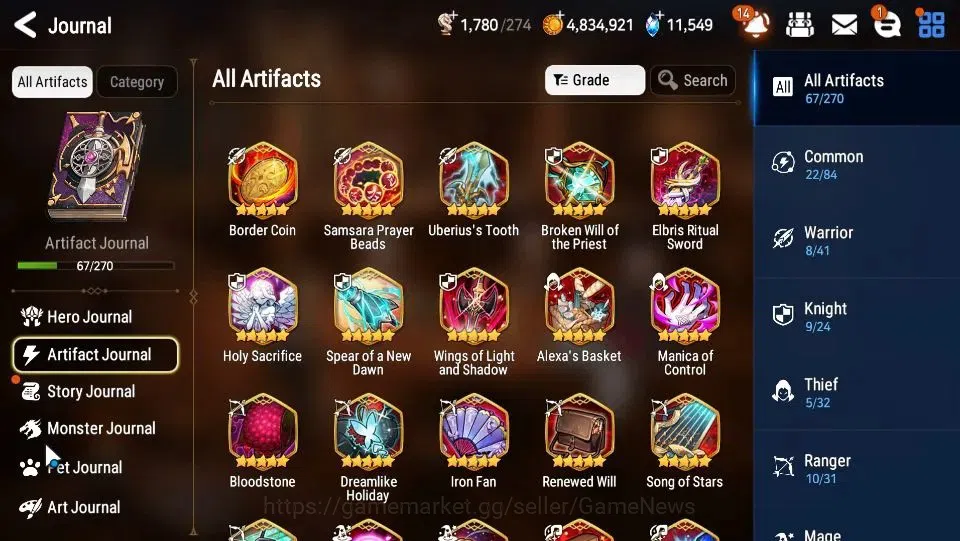 Epic Seven Accounts GLOBAL|UnVerif|6 ML(LOTScales,BArunka,NM Luna,TA C image 8