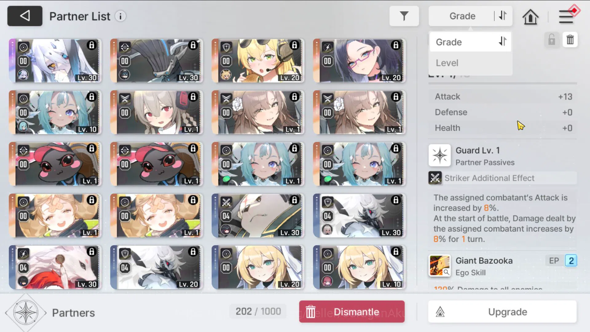 Chaos Zero Nightmare Accounts GLOBAL Lv27|4 SSR[Narja+Sign,Rin,Magna,Luke]9SR(ReiM4,AmirM1,Mika M2)|4,2K Crystal,12 6
