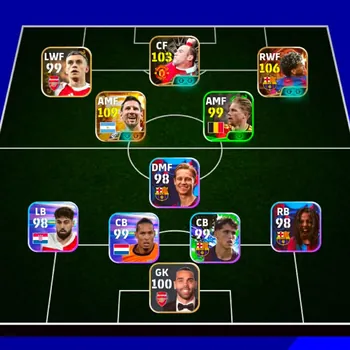 eFootball Accounts Starter 3030 I Lamin Yamal 107 I Messi 110 (Best Combo)  I Only Konami linked I Andriod / IOS Both I