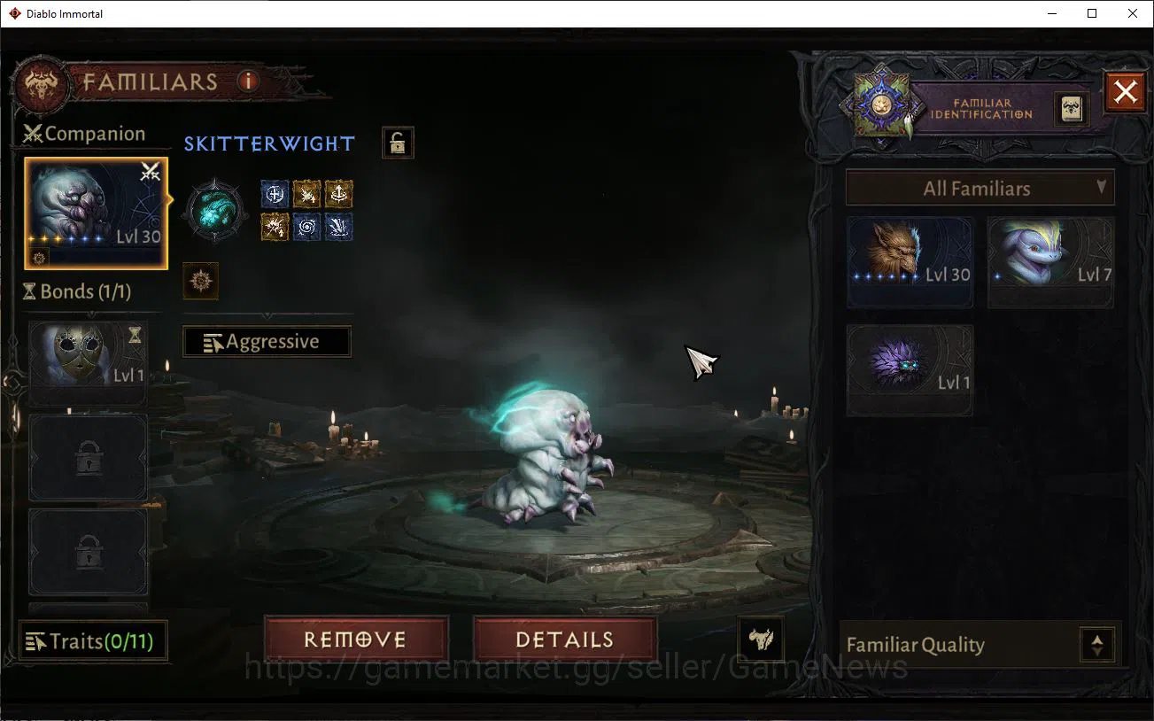 Diablo Immortal Accounts Mid-Tier SEA-Verathiel|Lv60 (555)|Druid|33K CR|Reso 420|Paragon Maledictor|Inverno I|Hellquary Lv 12