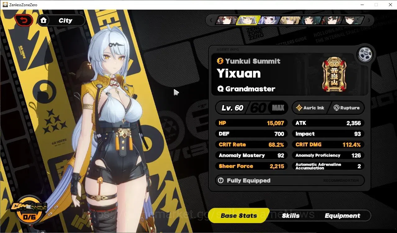 Zenless Zone Zero Accounts ASIA IK 58|Free (GI Asia+HSR Asia+Honkai Sea)|12 L image 20