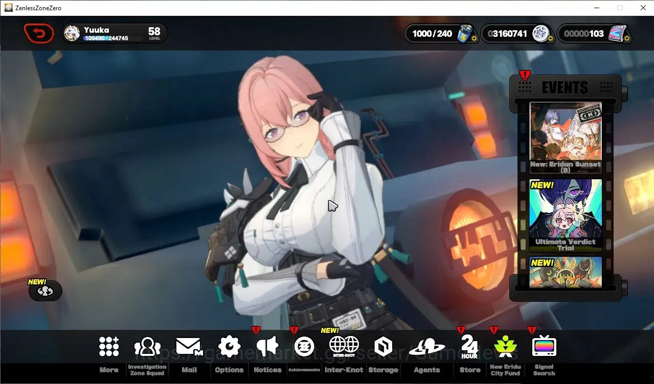 Zenless Zone Zero Accounts ASIA IK 58|Free (GI Asia+HSR Asia+Honkai Sea)|12 L image 4