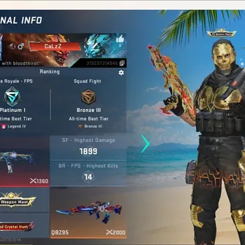 Blood Strike Accounts Others ASIA|3 Eternal Gun:Uzi-Scorpius,AK47-Overload,MP7-Tidesong|UltraMelee:ButterflyKnife|1 Limited