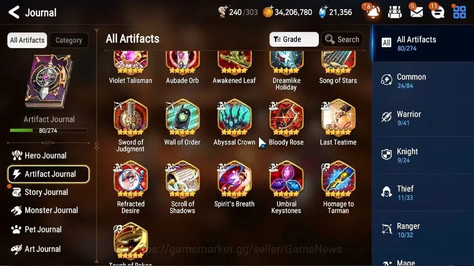 Epic Seven Accounts High-End GLOBAL UnVerif|10 ML(Rhiana&Luc,WOTM Tenebria,NM 11