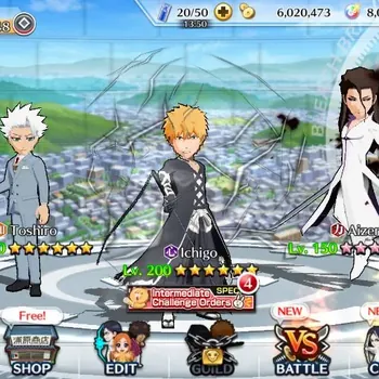 Bleach: Brave Souls Accounts Starter Global | 8K Orb + 55K BP|Ichigo,Aizen,Toshiro| Fresh Story | KlabID | Check SS BBS764Z