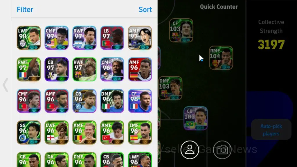 eFootball Accounts Legends & Iconic Players Android |14 Epic,Cristiano Ronaldo,Cafu,steven Gerrard,Oliver Kahn|Show 2