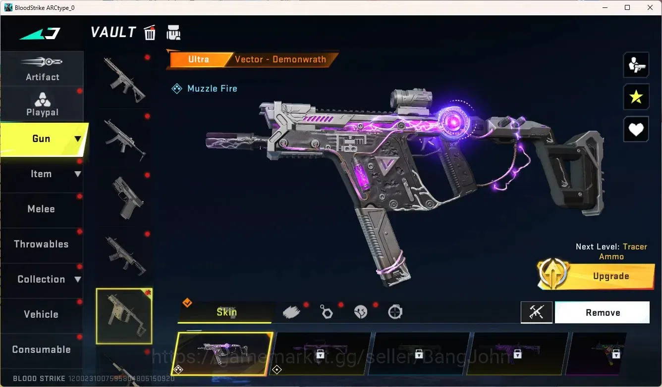 Blood Strike Accounts ASIA|COLLAB,AK47,MCX,KAR98K|ULTRAVECTOR|MORE DETAI image 3
