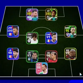 eFootball Accounts Legends & Iconic Players Android|5 Epic Neymar JR,Franck Ribery,Serginho,Andrly Shevchenko,Safee