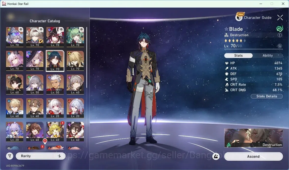 Honkai Star Rail Accounts ASIA | TL 56 | Firefly+Sign | Evernight+Sign | Sil image 13