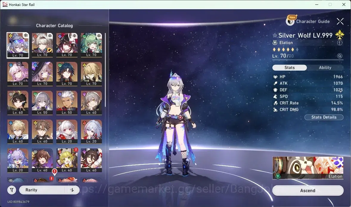 Honkai Star Rail Accounts ASIA | TL 56 | Firefly+Sign | Evernight+Sign | Sil image 19