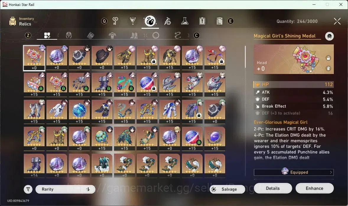 Honkai Star Rail Accounts ASIA | TL 56 | Firefly+Sign | Evernight+Sign | Sil image 6