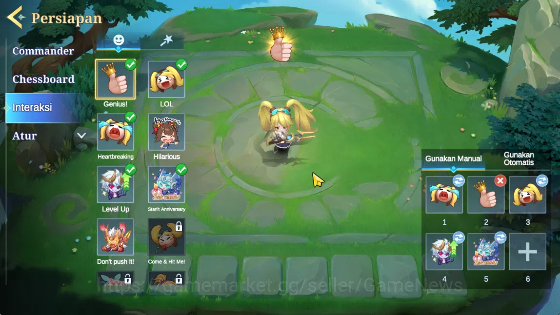 Magic Chess Go Go Accounts - High Mythic 5 22 Commander 1 M