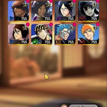 BLEACH Mirrors High Accounts Global Lv 1 Fresh Starter 3 SSR (Sosuke Aizen,Toshiro Hitsugaya,Uryu Ishida)+9 SR|Log
