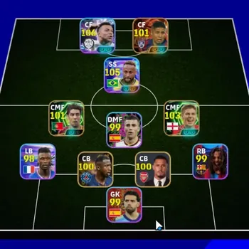 eFootball Accounts Legends & Iconic Players Android|Big Time Bergson '25|Epic Gerrard,Rui Costa,Shevchenko|6 Show Time