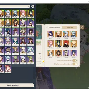 Genshin Impact Accounts Others ASIA|AR 55|5 Limited + 3(*5Weapon)|(Raiden Shogun,Ayato,Kazuha,Eula,Yae Miko|Standart