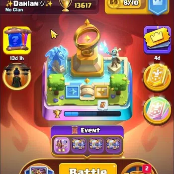 Clash Royale Accounts High-End Global |CL 1610|KTL 16 Max|Trophy 13617|Card 122|11 Max|8 Champ|10 Evo|6 Hero|Arena 32|4K