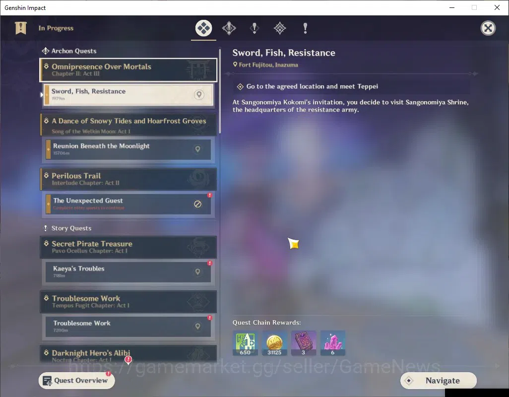 Genshin Impact Accounts ASIA|AR 56|3 Limited + 1 (*5Weapon)|Linnea,Escoffi image 12