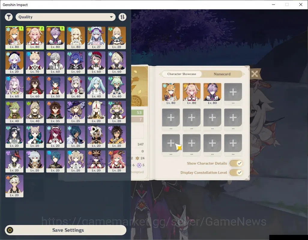 Genshin Impact Accounts ASIA|AR 56|3 Limited + 1 (*5Weapon)|Linnea,Escoffi image 2