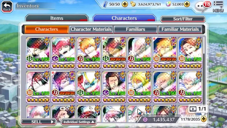 Bleach: Brave Souls Accounts [GLOBAL]52K Orbs|Lv200[10th Aniv Ichigo,TYBW25 Yor image 10