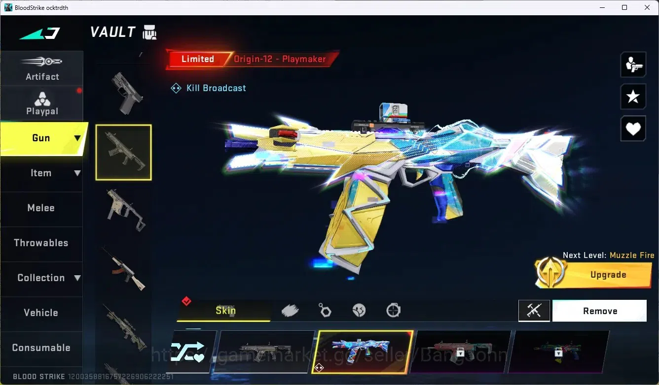 Blood Strike Accounts ASIA | Collab MCX TR | 3 Ultra Gun | Ultra Striker image 2