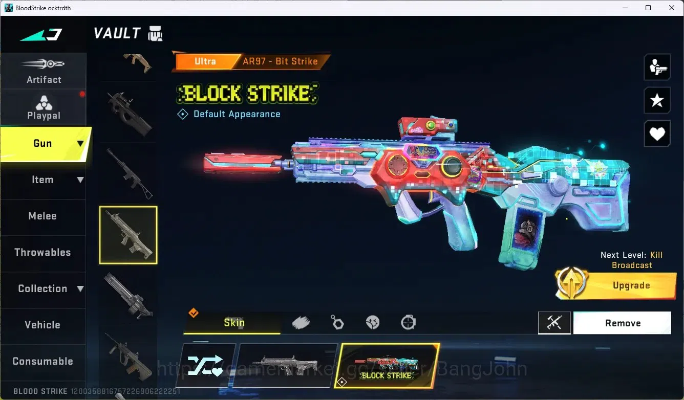 Blood Strike Accounts ASIA | Collab MCX TR | 3 Ultra Gun | Ultra Striker image 3