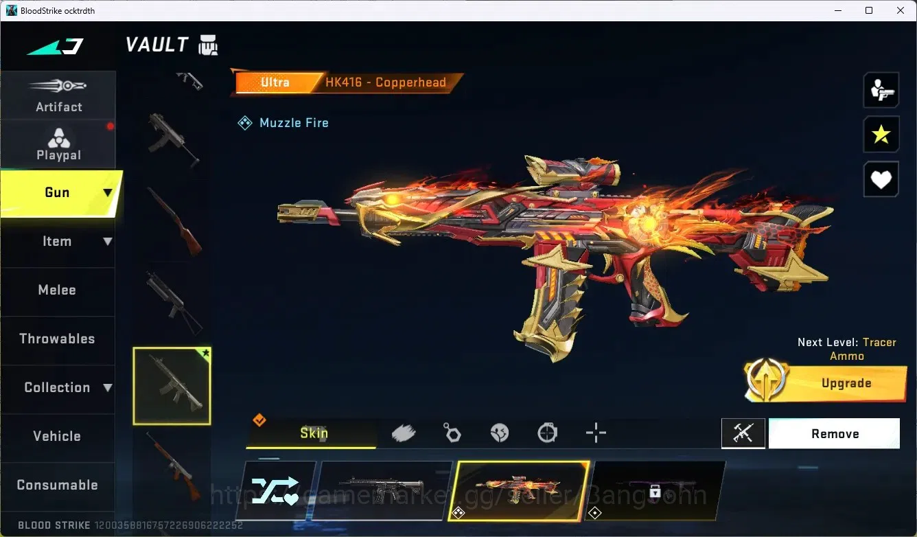 Blood Strike Accounts ASIA | Collab MCX TR | 3 Ultra Gun | Ultra Striker image 6