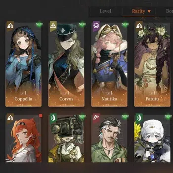 Reverse: 1999 Accounts Midgame GLOBAL|Lv 33|7 (*6 Crew) 2 Limited|Rhiannon