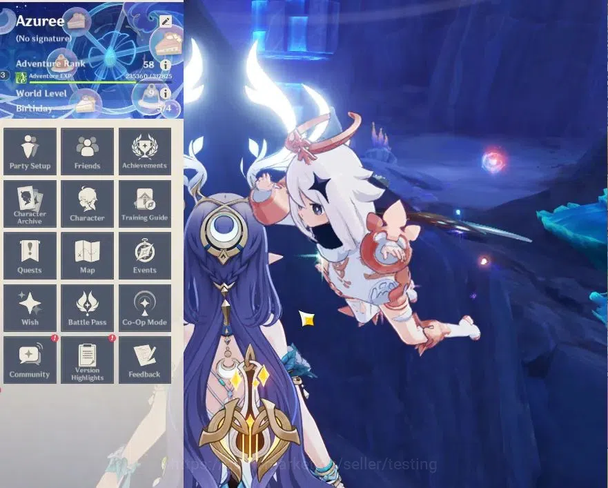 Genshin Impact Accounts End Game ASIA|AR58|PreamTeam 1