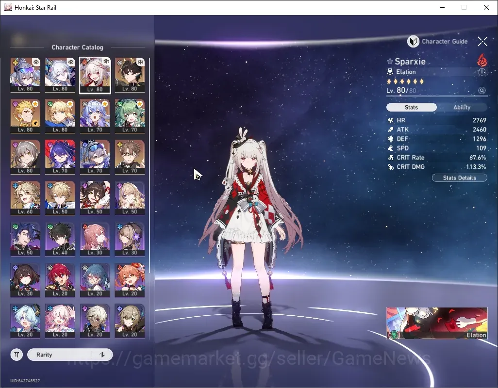 Honkai Star Rail Accounts Others Asia|TL 65|1 Team Prem|11 Limited|(SW999,Gilgamesh)+Sign 1