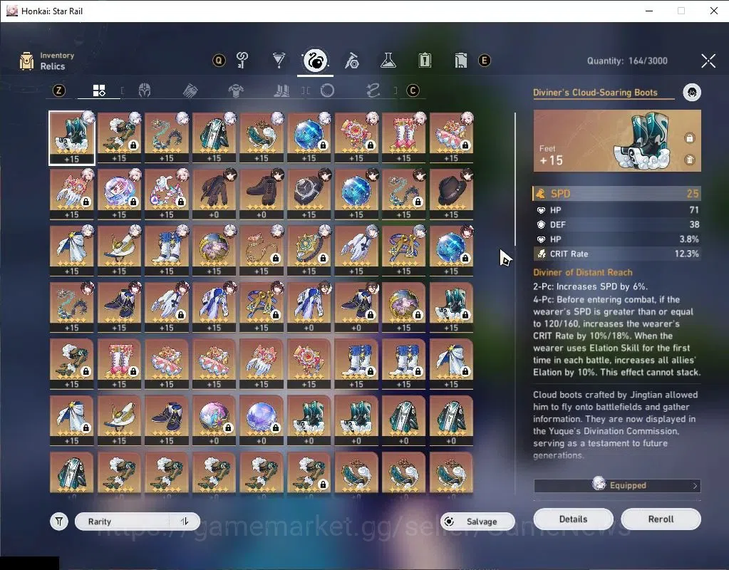 Honkai Star Rail Accounts Asia|TL 65|Elation PremTeam|9 Limited|Phainon+Sign image 7