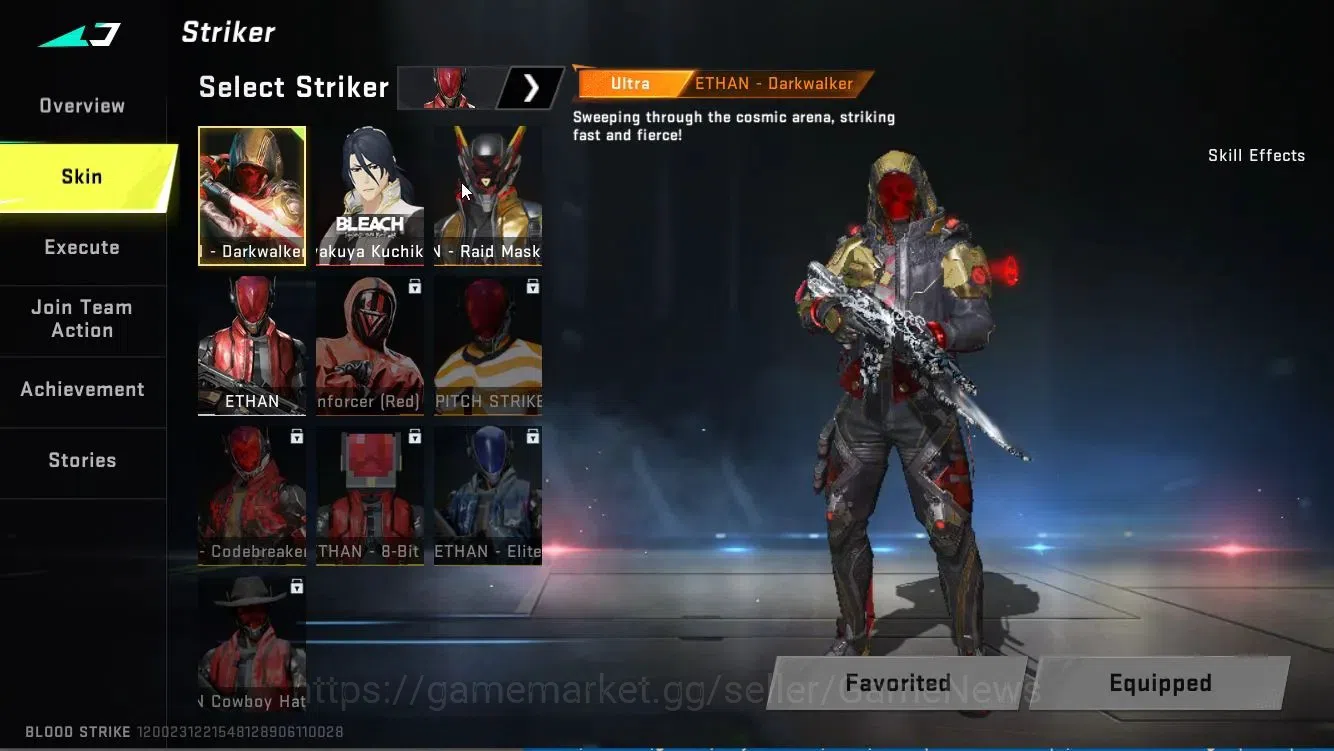 Blood Strike Accounts ASIA|Collab BLEACH[Ethan-Byakuya Kuchiki]|ULTRA [E image 4