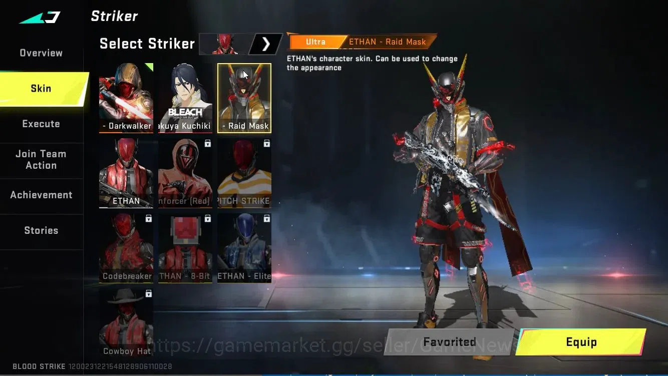 Blood Strike Accounts ASIA|Collab BLEACH[Ethan-Byakuya Kuchiki]|ULTRA [E image 5