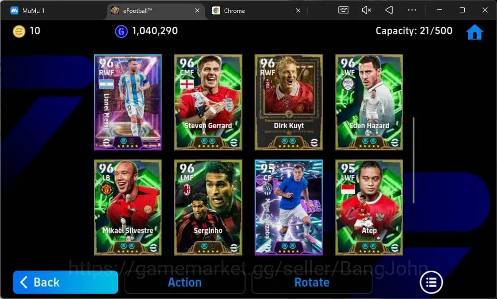 eFootball Accounts Mobile|PW 3163|Epic Baggio,Kahn,Gerrard,Rijkaard,K image 4