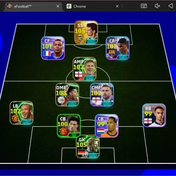 eFootball Legends & Iconic Players Mobile|PW 3163|Epic Baggio,Kahn,Gerrard,Rijkaard,K image 1