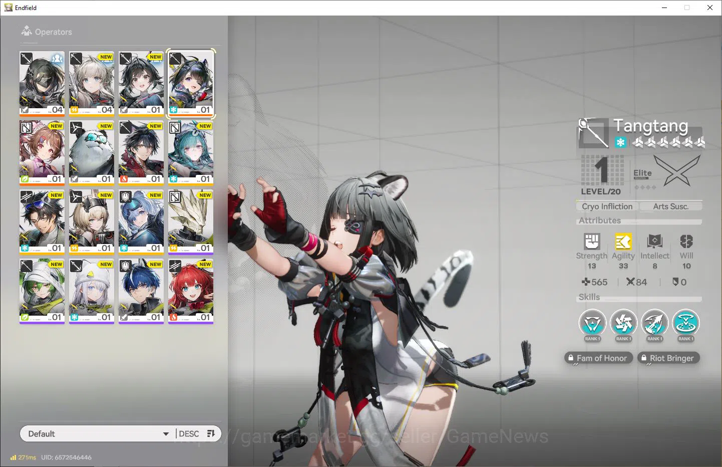 Arknights: Endfield Accounts NA/EU Lv 2 | Fresh Starter 2 SSR Tangtang+Ardelia image 1