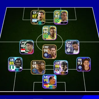 eFootball Accounts Legends & Iconic Players Mobile |PW 2692|Epic Sergio Aguero|Shwt Manuel Neuer,Calvin Bassey,Alan