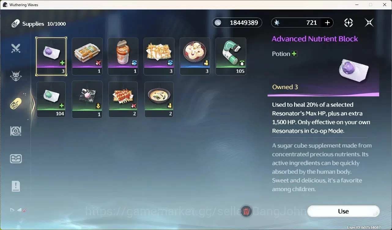 Wuthering Waves Accounts Starter EU|UL 49|Rank 5|1 Char Limited[Yangyang:Xuanling Rc4]+Sign|721 Astrite|Mc Female | TakeMail 10