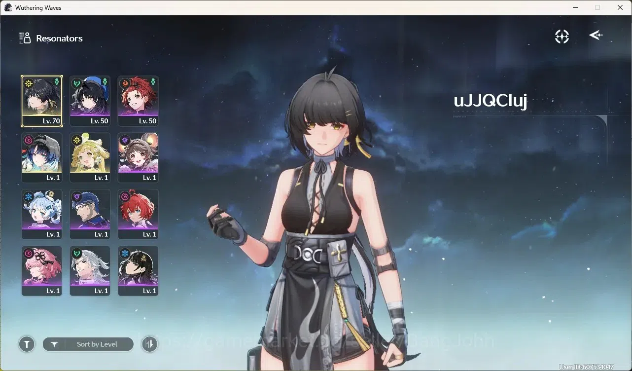Wuthering Waves Accounts Starter EU|UL 49|Rank 5|1 Char Limited[Yangyang:Xuanling Rc4]+Sign|721 Astrite|Mc Female | TakeMail 2