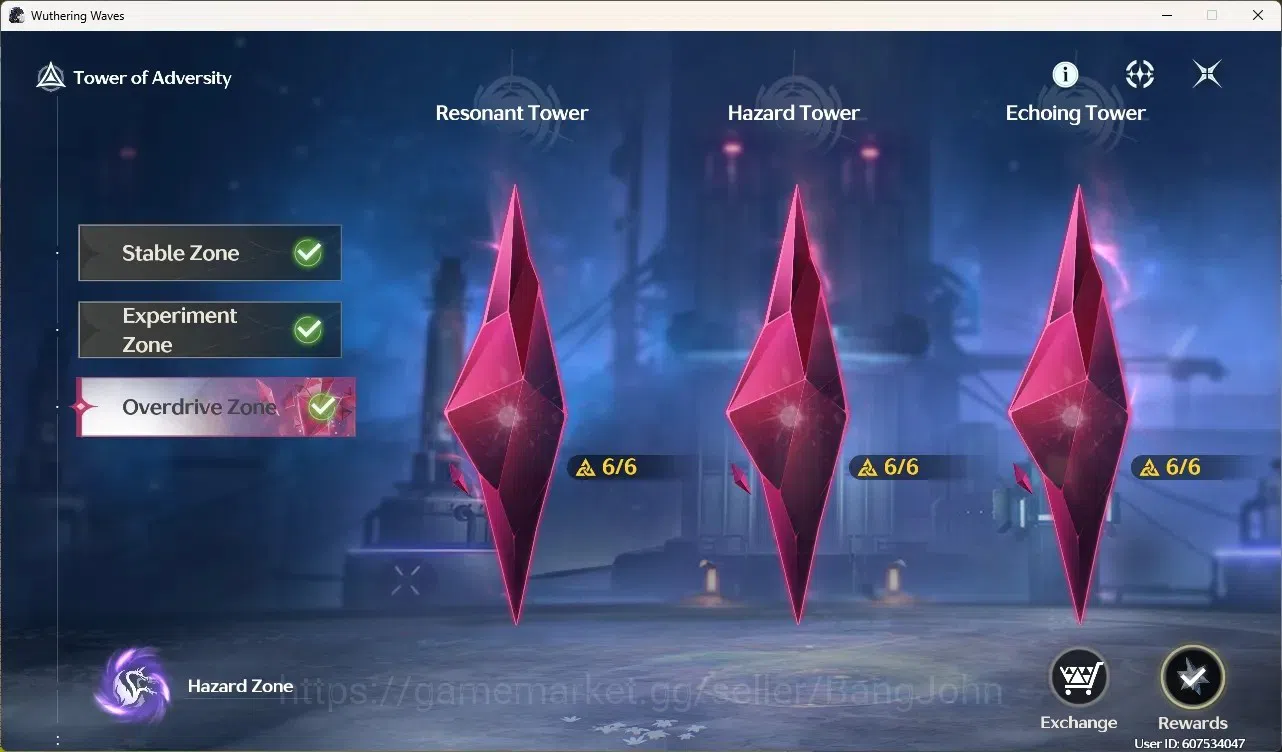 Wuthering Waves Accounts Starter EU|UL 49|Rank 5|1 Char Limited[Yangyang:Xuanling Rc4]+Sign|721 Astrite|Mc Female | TakeMail 6