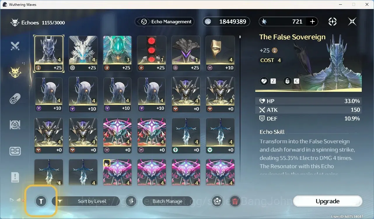 Wuthering Waves Accounts Starter EU|UL 49|Rank 5|1 Char Limited[Yangyang:Xuanling Rc4]+Sign|721 Astrite|Mc Female | TakeMail 9