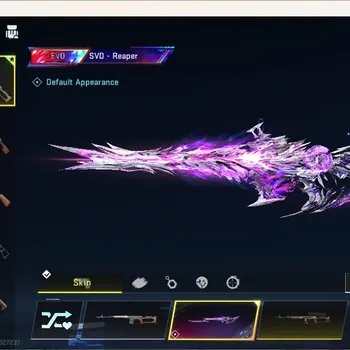 Blood Strike Accounts Collab Skin ASIA|2 EVO Gun: SVD - Reaper, Fal|1 Eternal Gun|2 Collab Gun|1 Collab Striker Bleach