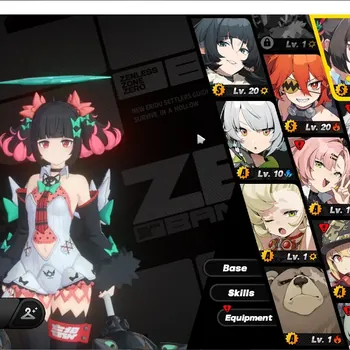 Zenless Zone Zero Accounts Starter Asia|Starter|S1 CH1|IK 21|2 Limited (Jane Doe)+Sign| Nangong Yu +1 STD (Koleda)|MC