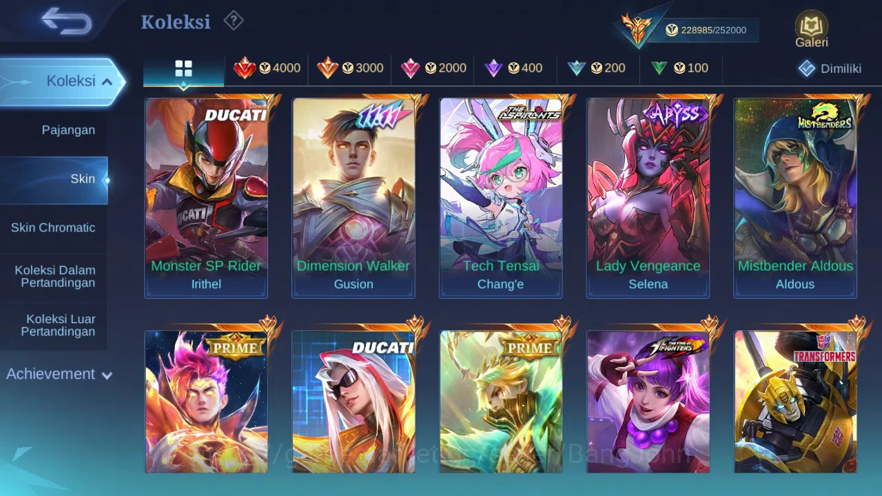 Mobile Legends: Bang Bang Accounts Hero 132 Skin 570 | Collector Ling | AOT Fanny | A image 20
