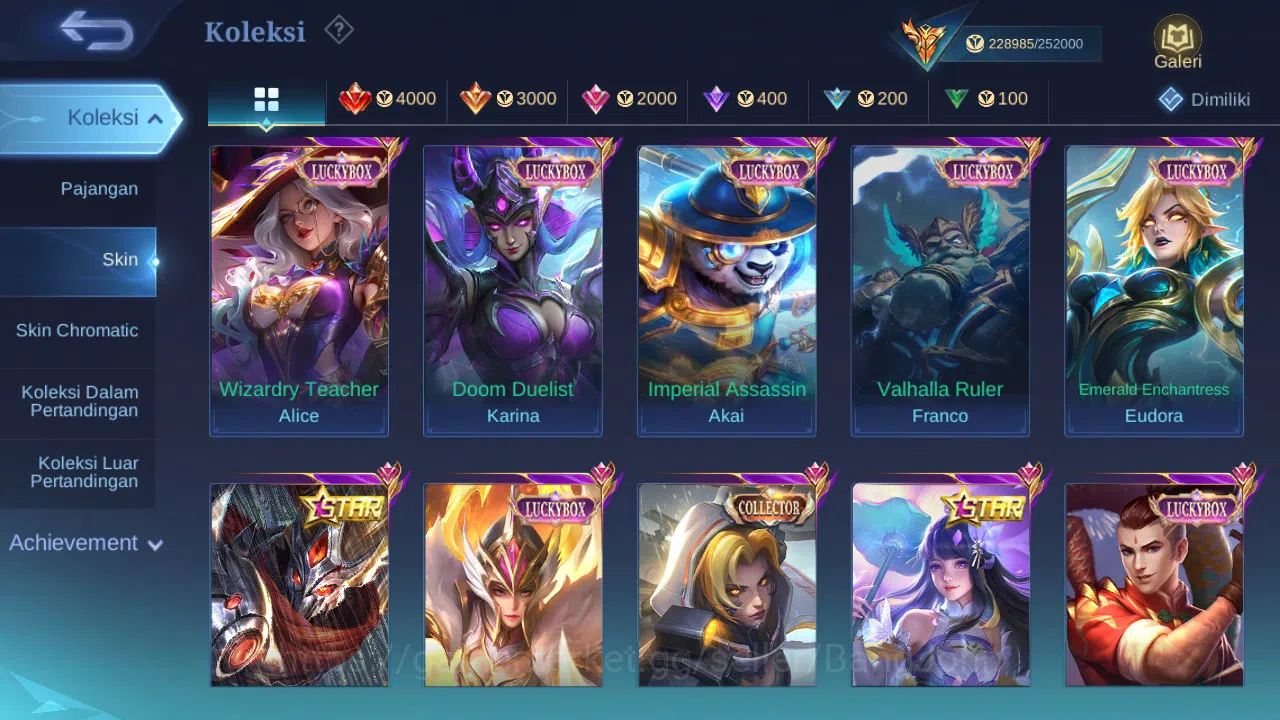 Mobile Legends: Bang Bang Accounts Hero 132 Skin 570 | Collector Ling | AOT Fanny | A image 5