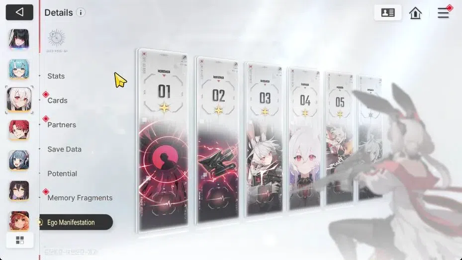 Chaos Zero Nightmare Accounts GLOBAL Lvl 36|5 SSR [Rita, Yuki, Khalipe, Kayron, Rin] + 9 SR[SelenaM5,NiaM3,MikaM1,Etc]|1 SSR 15