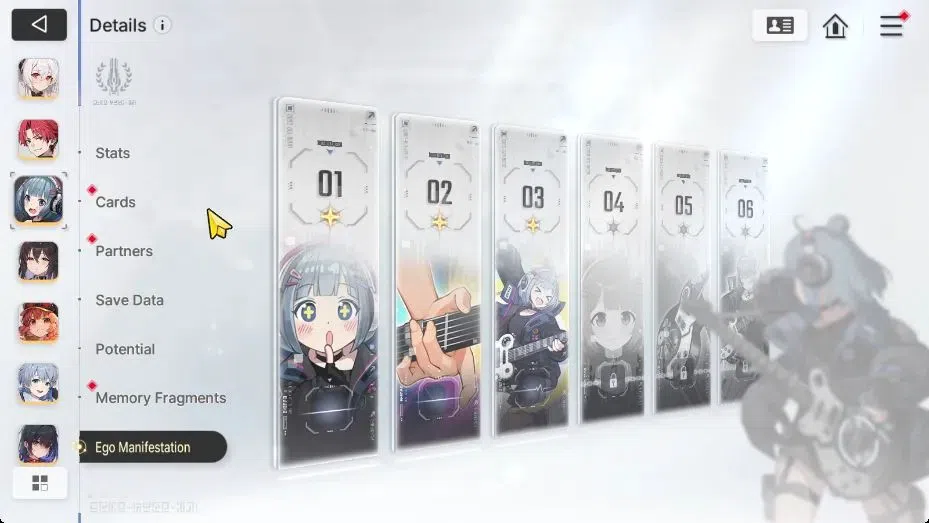 Chaos Zero Nightmare Accounts GLOBAL Lvl 36|5 SSR [Rita, Yuki, Khalipe, Kayron, Rin] + 9 SR[SelenaM5,NiaM3,MikaM1,Etc]|1 SSR 17